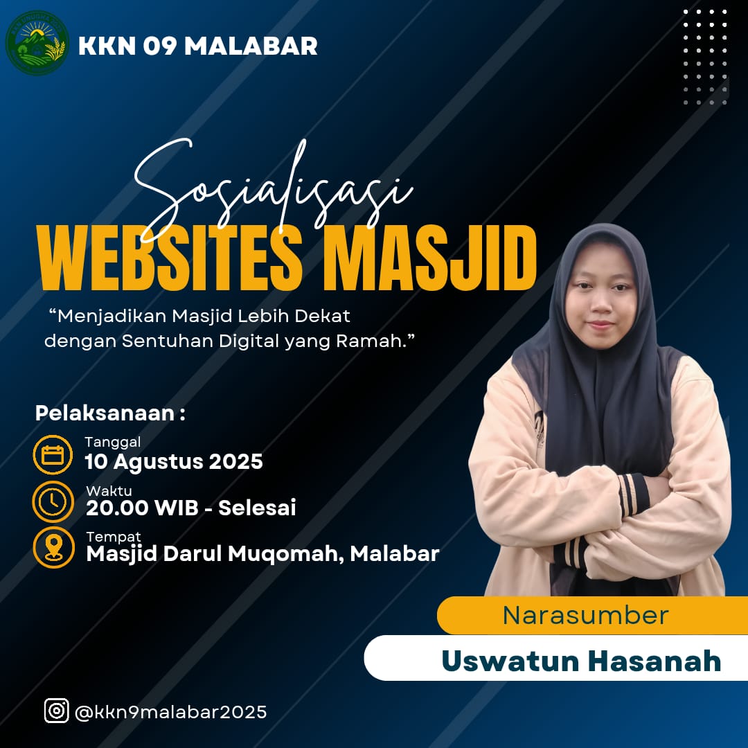 Sosialisasi Website Masjid