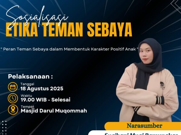 Sosialisasi Etika Teman Sebaya